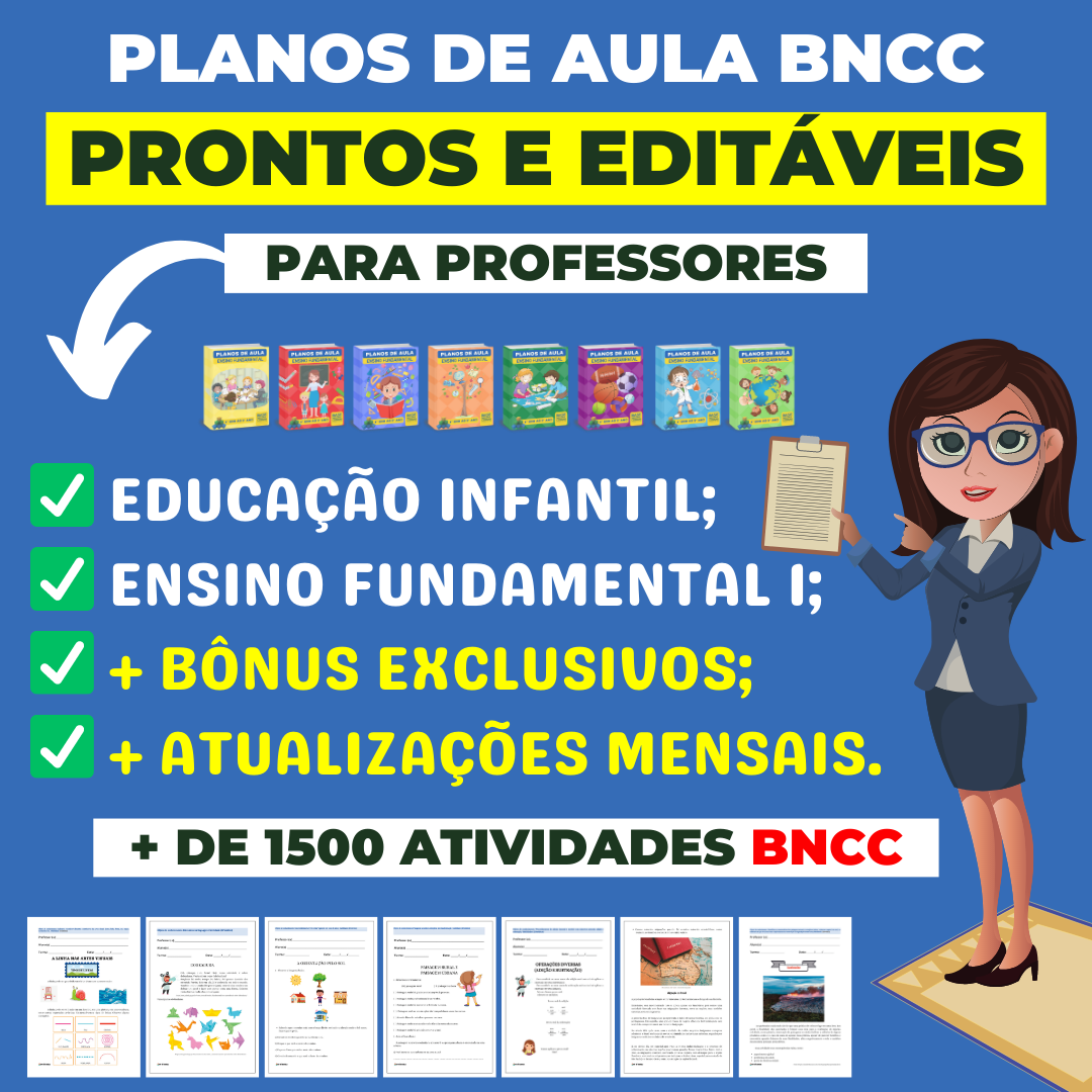 Planos de Aula para Educação Infantil Alinhados à BNCC-2024